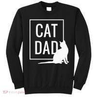 Cat Dad Funny Cat Owner Father Sweatshirt thumb 0