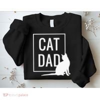 Cat Dad Funny Cat Owner Father Sweatshirt thumb 2