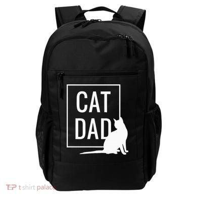 Cat Dad Funny Cat Owner Father Backpack