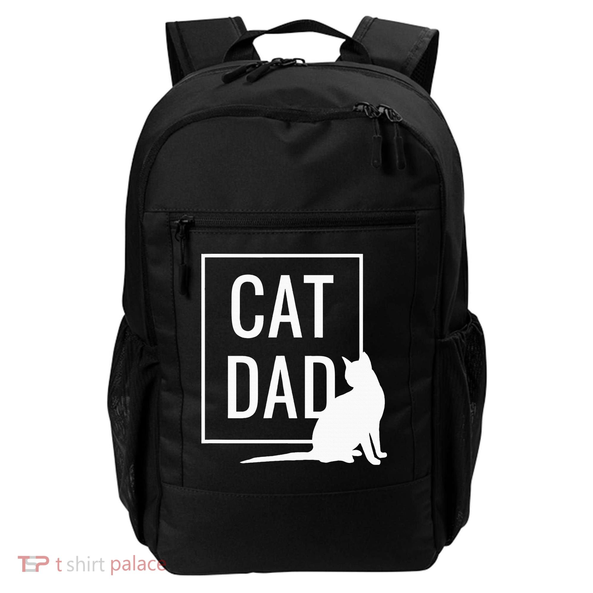 Cat Dad Funny Cat Owner Father Backpack