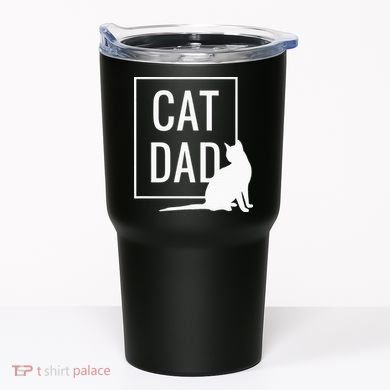 Cat Dad Funny Cat Owner Father Tumbler