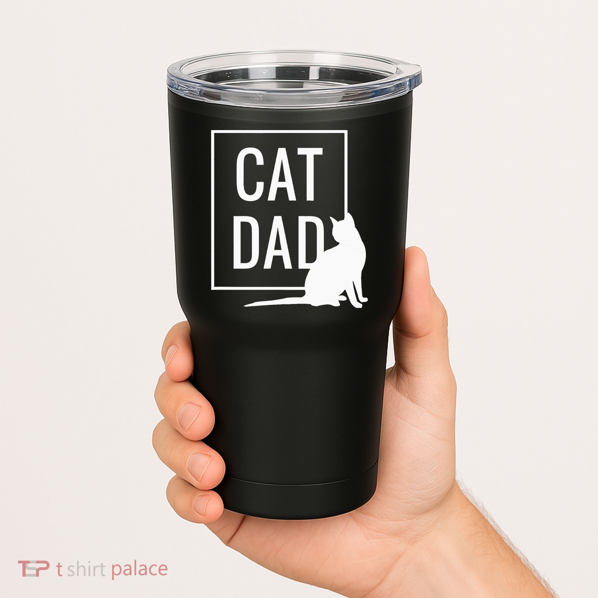 Cat Dad Funny Cat Owner Father Tumbler