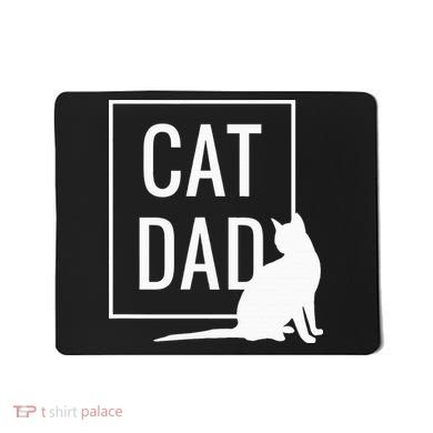 Cat Dad Funny Cat Owner Father Mousepad