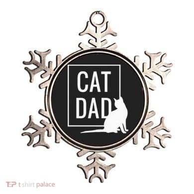 Cat Dad Funny Cat Owner Father Ornament
