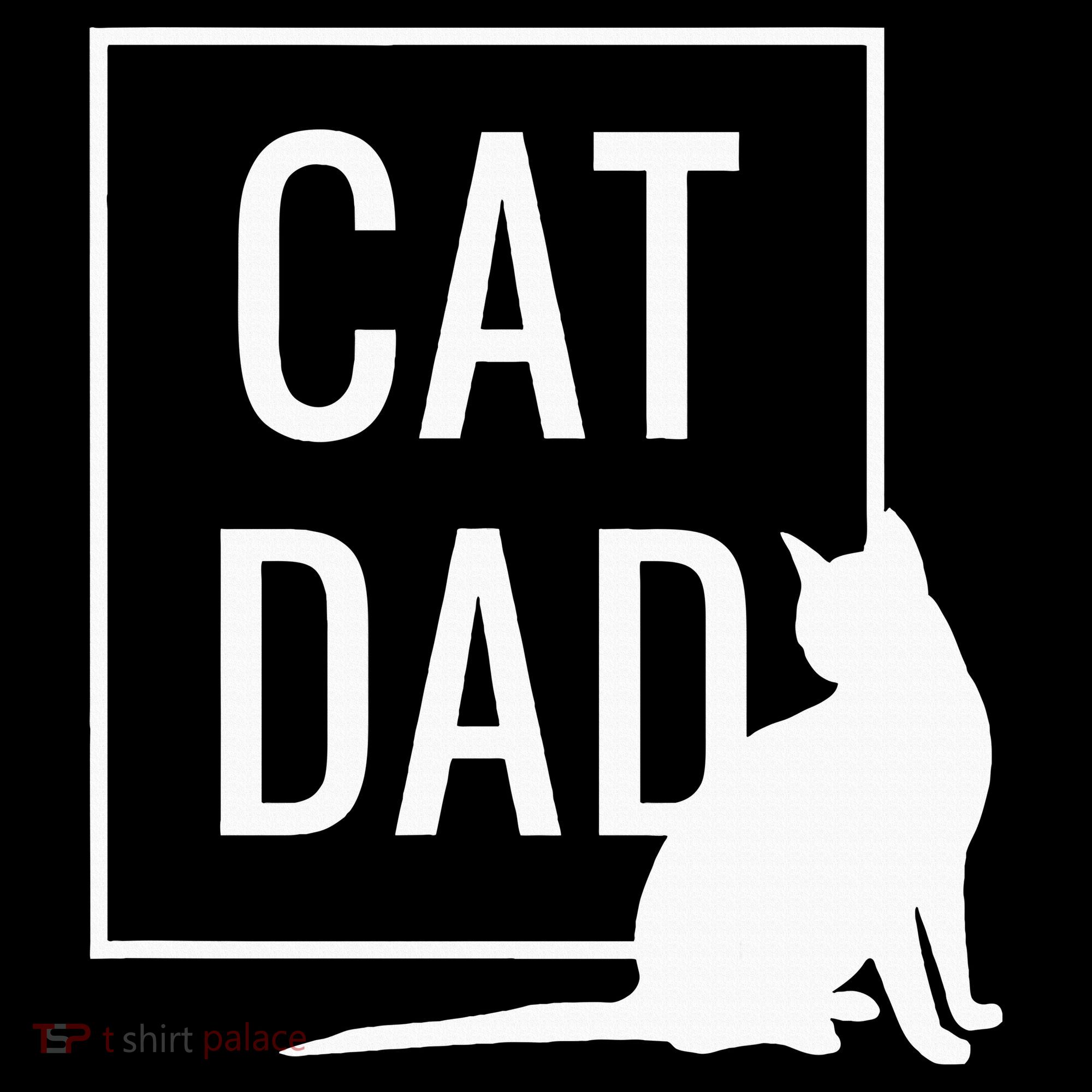 Cat Dad Funny Cat Owner Father Women's T-Shirt