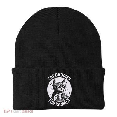 Cat Daddies For Kamala Harris Beanie