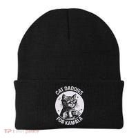 Cat Daddies For Kamala Harris Beanie thumb 0