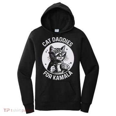 Cat Daddies For Kamala Harris Women's Hoodie