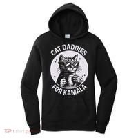 Cat Daddies For Kamala Harris Women's Hoodie thumb 0