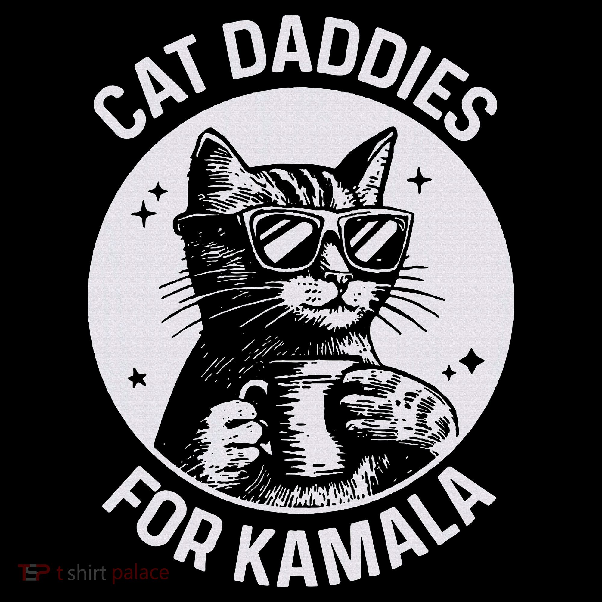 Cat Daddies For Kamala Harris Women's Hoodie