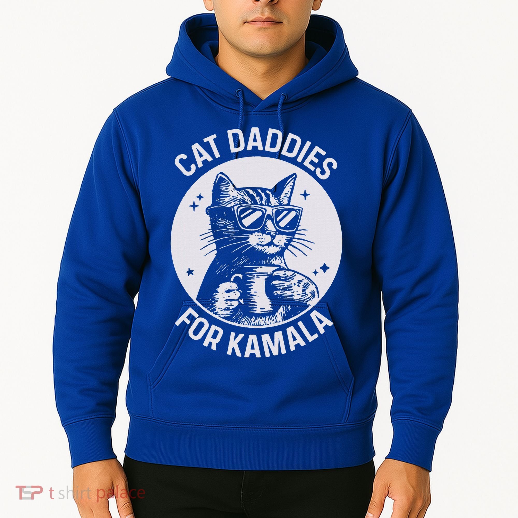 Cat Daddies For Kamala Harris Hoodie
