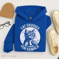 Cat Daddies For Kamala Harris Hoodie thumb 4