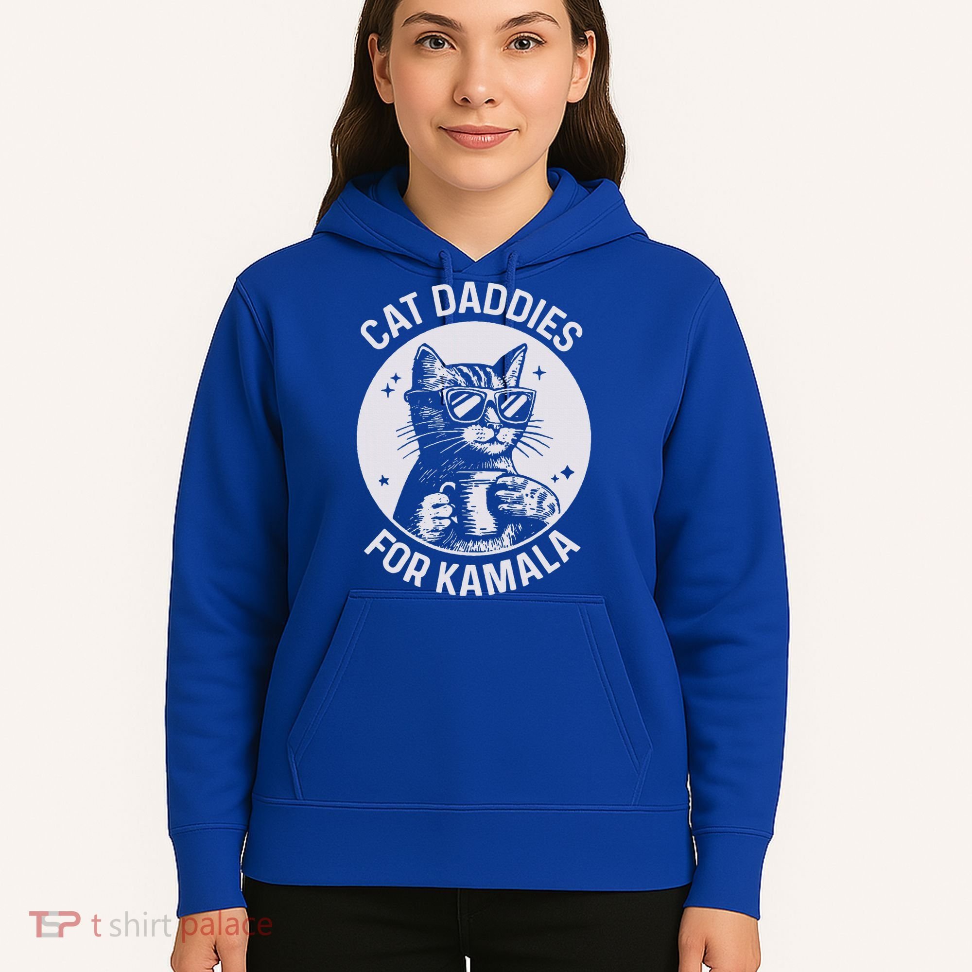Cat Daddies For Kamala Harris Hoodie