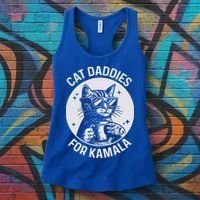 Cat Daddies For Kamala Harris Women's Tank Top thumb 3