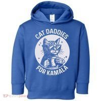 Cat Daddies For Kamala Harris Toddler Hoodie thumb 0