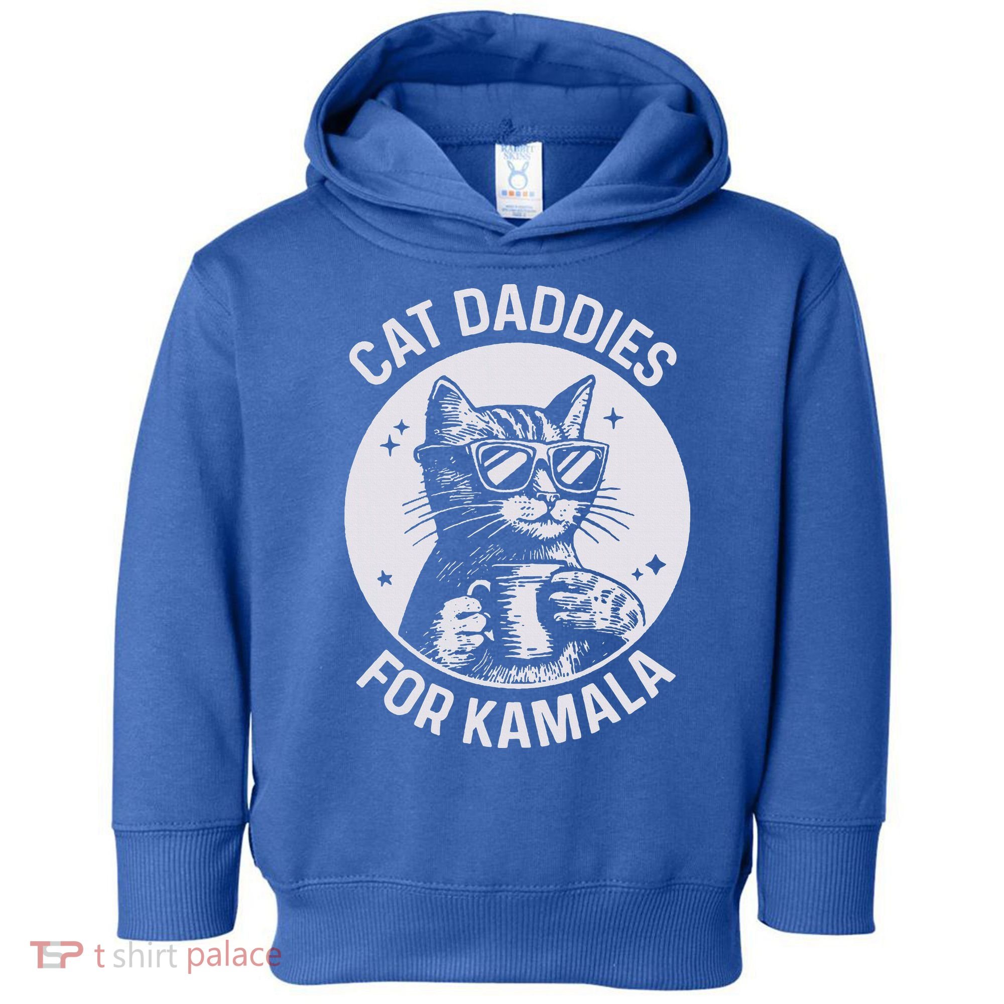 Cat Daddies For Kamala Harris Toddler Hoodie