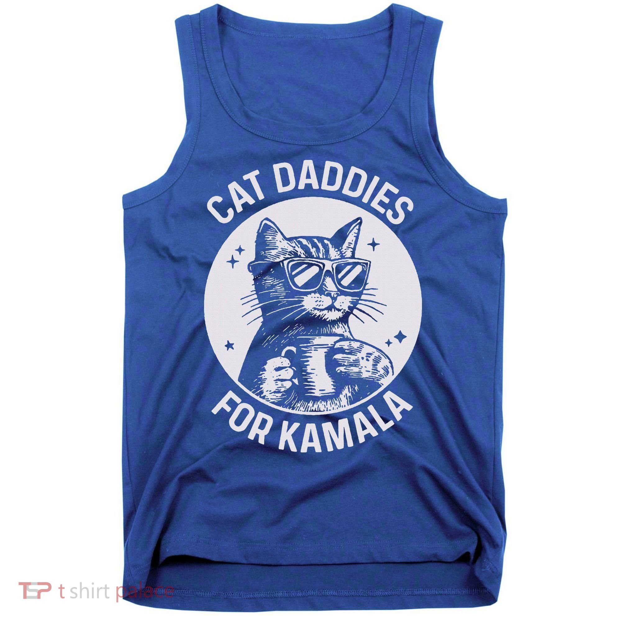 Cat Daddies For Kamala Harris Tank Top