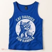 Cat Daddies For Kamala Harris Tank Top thumb 2