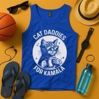 Cat Daddies For Kamala Harris Tank Top thumb 4