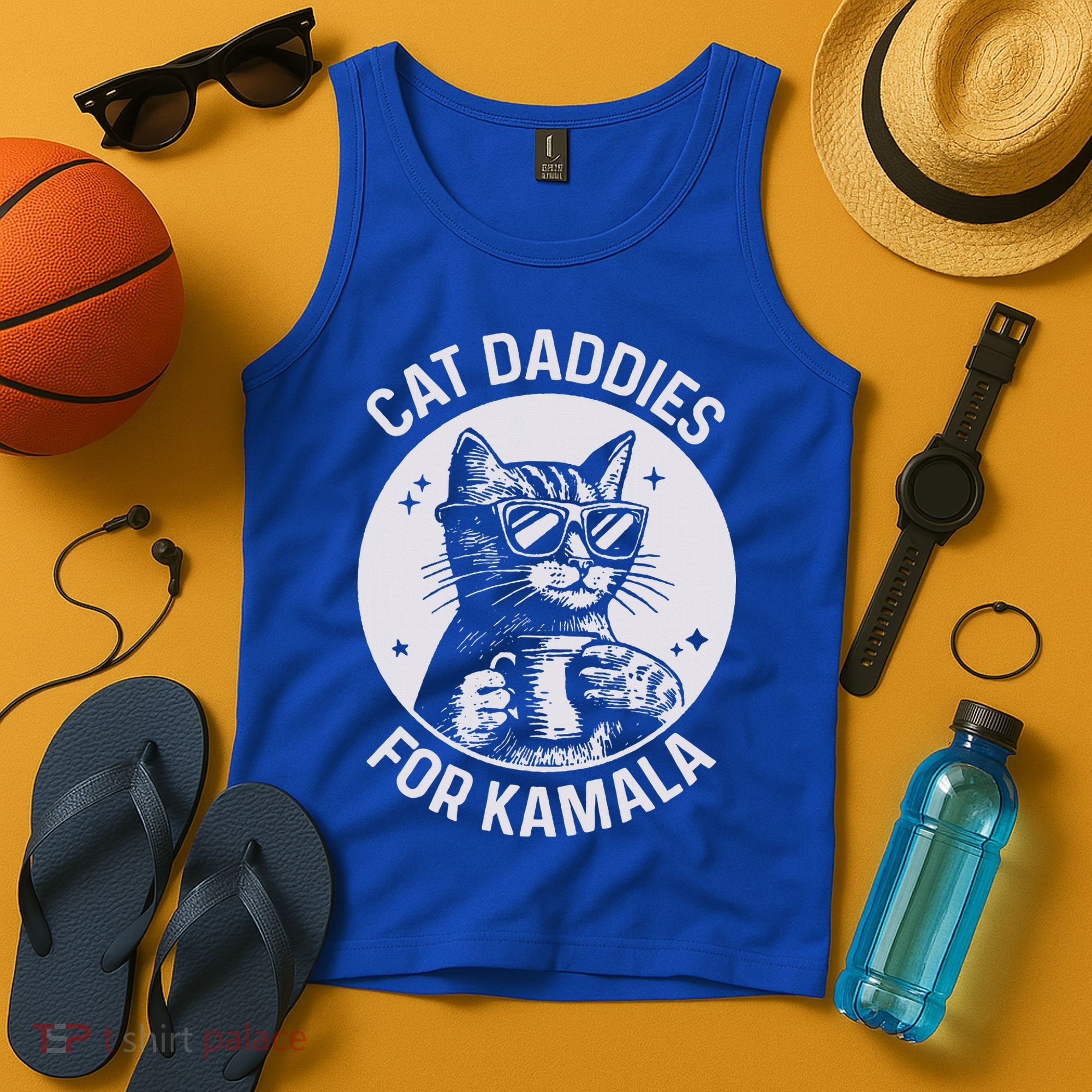 Cat Daddies For Kamala Harris Tank Top