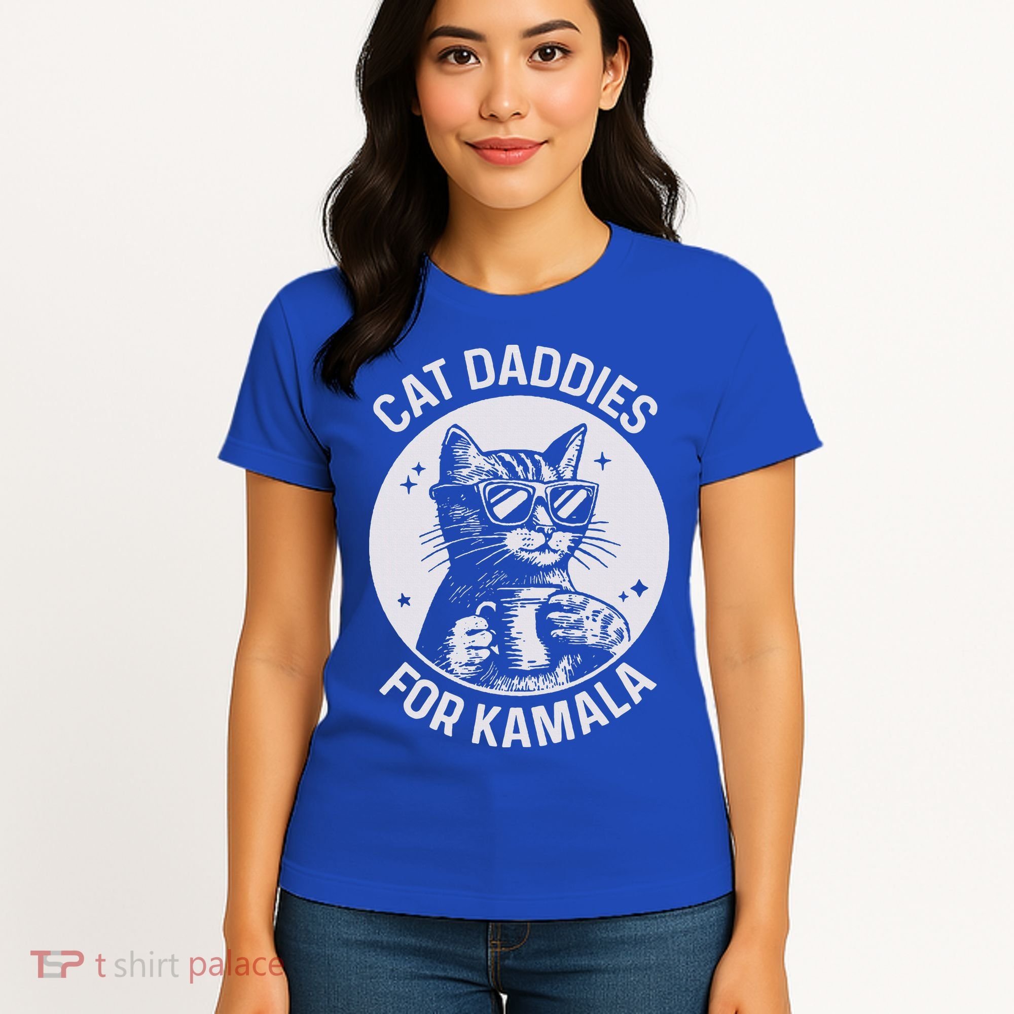 Cat Daddies For Kamala Harris Women's T-Shirt