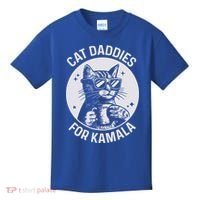 Cat Daddies For Kamala Harris Kids T-Shirt thumb 0