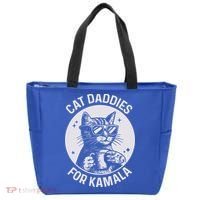 Cat Daddies For Kamala Harris Tote Bag thumb 0