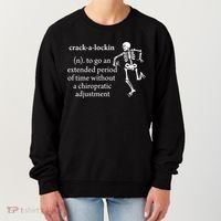 Chiropractor Definition Funny Chiropractic Humor Chiro Lover Gift Women's Sweatshirt thumb 0