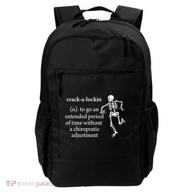 Chiropractor Definition Funny Chiropractic Humor Chiro Lover Gift Backpack