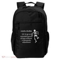 Chiropractor Definition Funny Chiropractic Humor Chiro Lover Gift Backpack thumb 0
