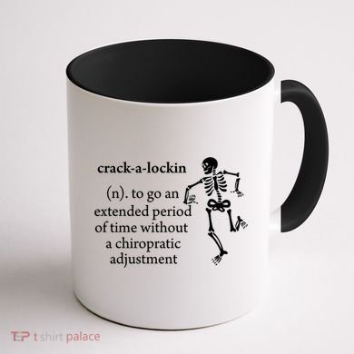 Chiropractor Definition Funny Chiropractic Humor Chiro Lover Gift Coffee Mug back