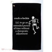 Chiropractor Definition Funny Chiropractic Humor Chiro Lover Gift Golf Towel thumb 0