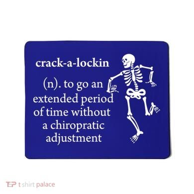 Chiropractor Definition Funny Chiropractic Humor Chiro Lover Gift Mousepad