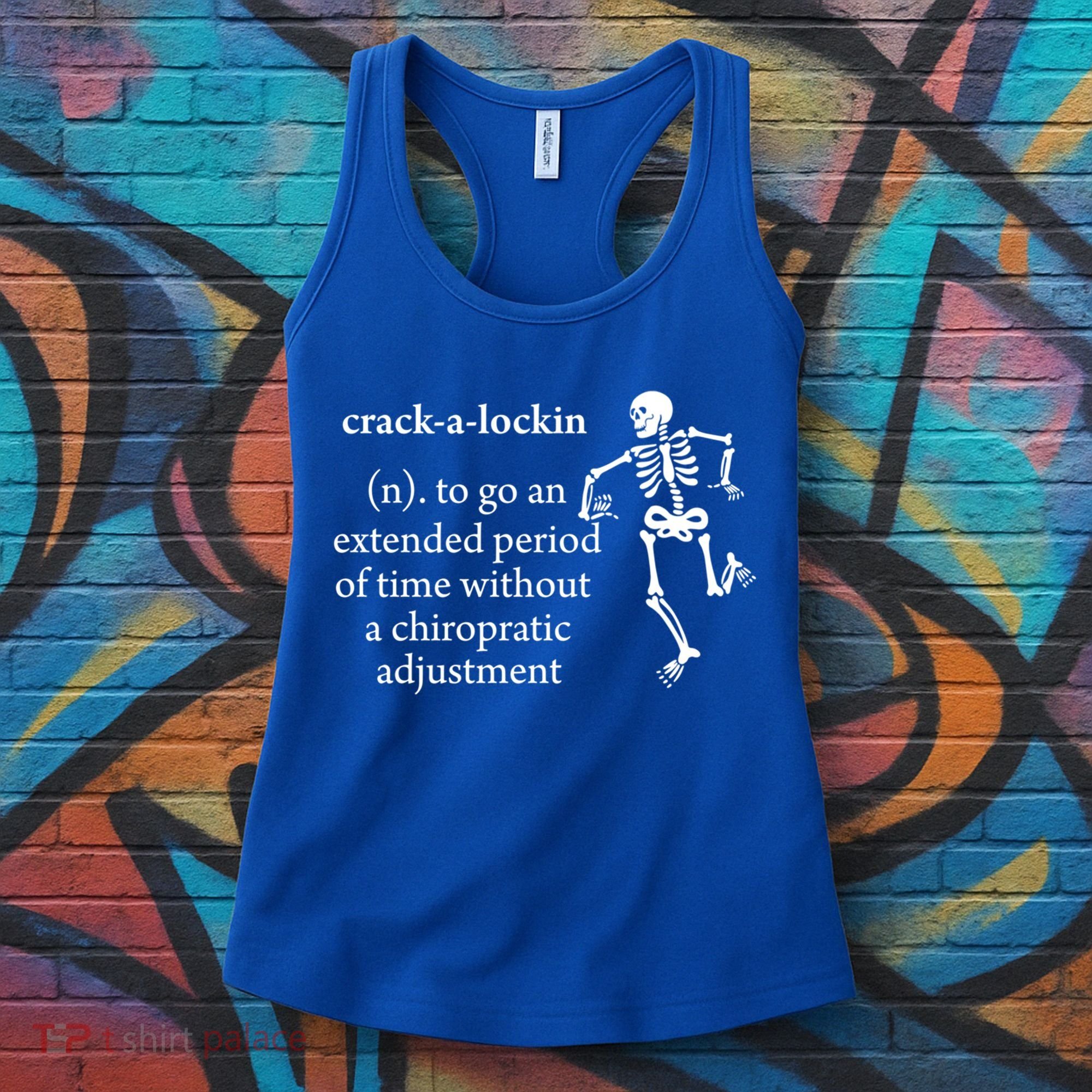 Chiropractor Definition Funny Chiropractic Humor Chiro Lover Gift Women's Tank Top