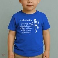 Chiropractor Definition Funny Chiropractic Humor Chiro Lover Gift Toddler T-Shirt thumb 2