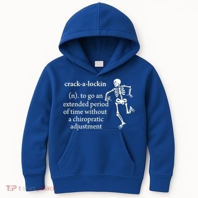 Chiropractor Definition Funny Chiropractic Humor Chiro Lover Gift Kids Hoodie