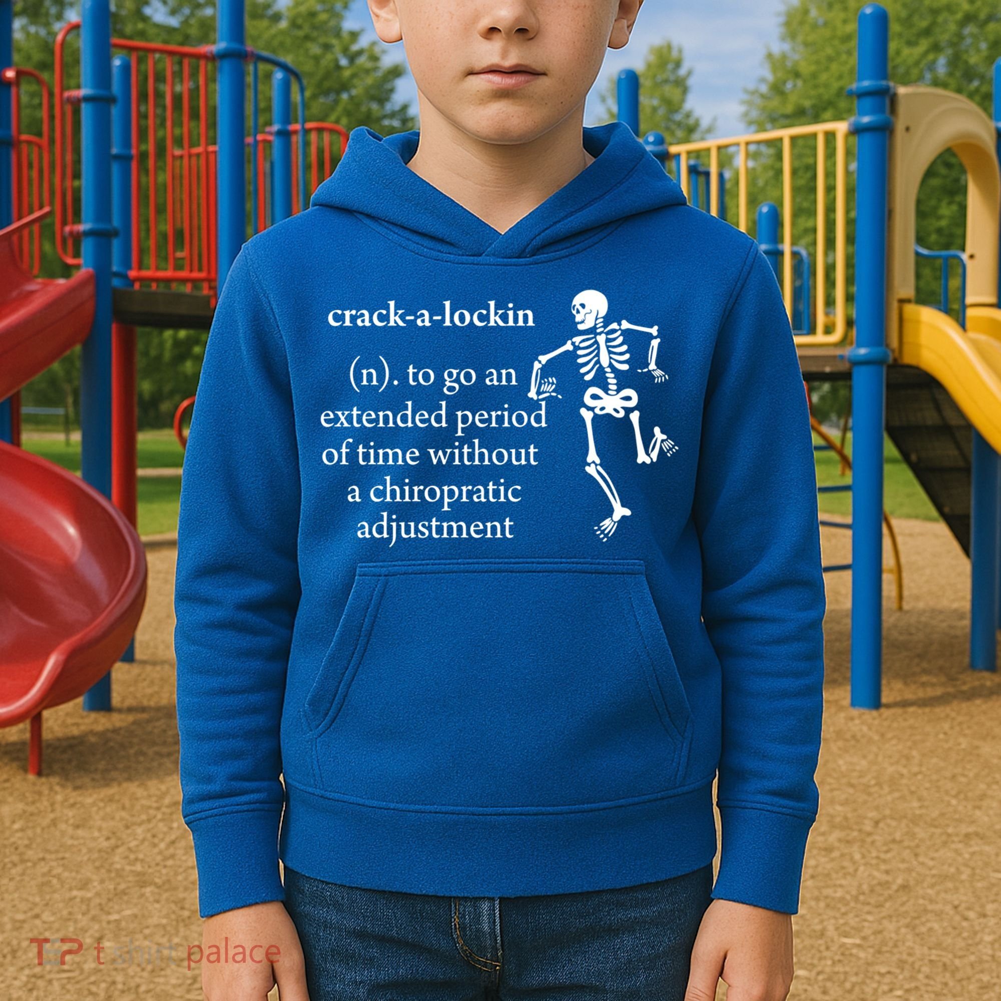 Chiropractor Definition Funny Chiropractic Humor Chiro Lover Gift Kids Hoodie