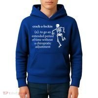 Chiropractor Definition Funny Chiropractic Humor Chiro Lover Gift Kids Hoodie thumb 4
