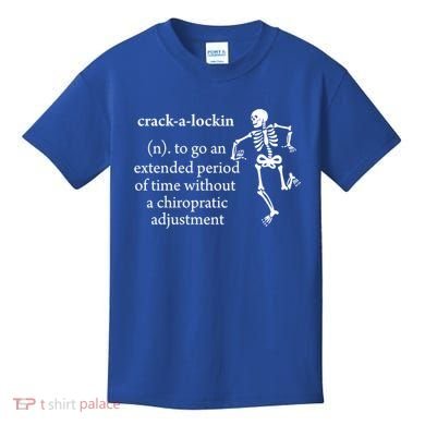 Chiropractor Definition Funny Chiropractic Humor Chiro Lover Gift Kids T-Shirt