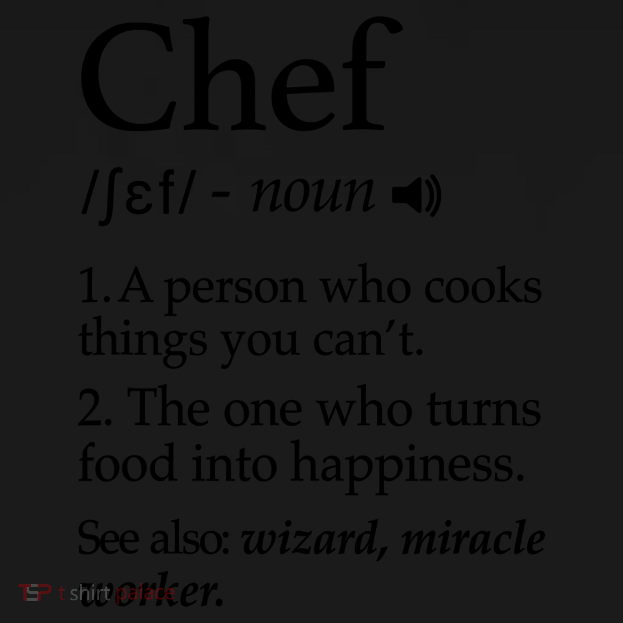 Chef Definition Funny Line Saying Cook Cooking Gifts Chefs T Women's Hoodie