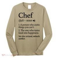 Chef Definition Funny Line Saying Cook Cooking Gifts Chefs T Long Sleeve Shirt thumb 0