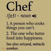 Chef Definition Funny Line Saying Cook Cooking Gifts Chefs T Mousepad thumb 1