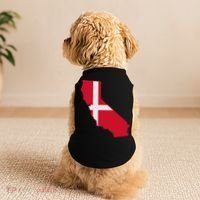 California Denmark Flag Map Doggie Tank thumb 2