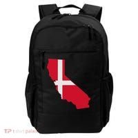 California Denmark Flag Map Backpack thumb 0