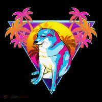 Cheems Dog Funny Shiba Inu Dank Meme 80s Retro Vaporwave Coffee Mug thumb 5