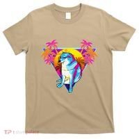 Cheems Dog Funny Shiba Inu Dank Meme 80s Retro Vaporwave T-Shirt thumb 0
