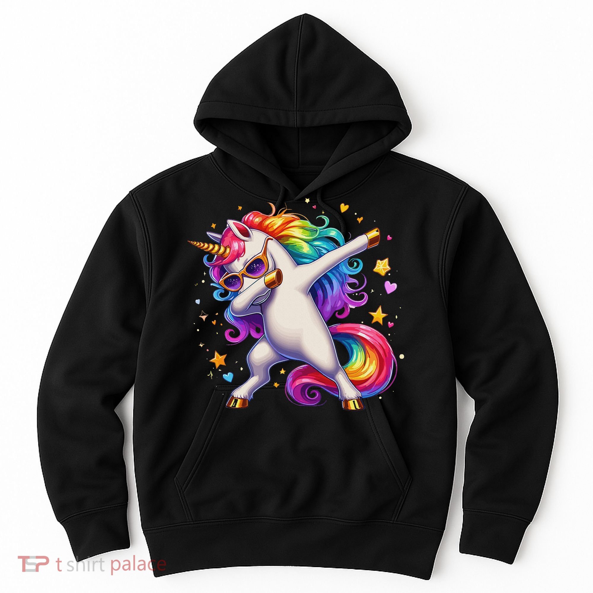 Cute Dab Funny Dabbing Unicorn Hoodie