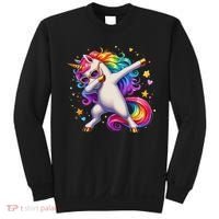 Cute Dab Funny Dabbing Unicorn Sweatshirt thumb 0