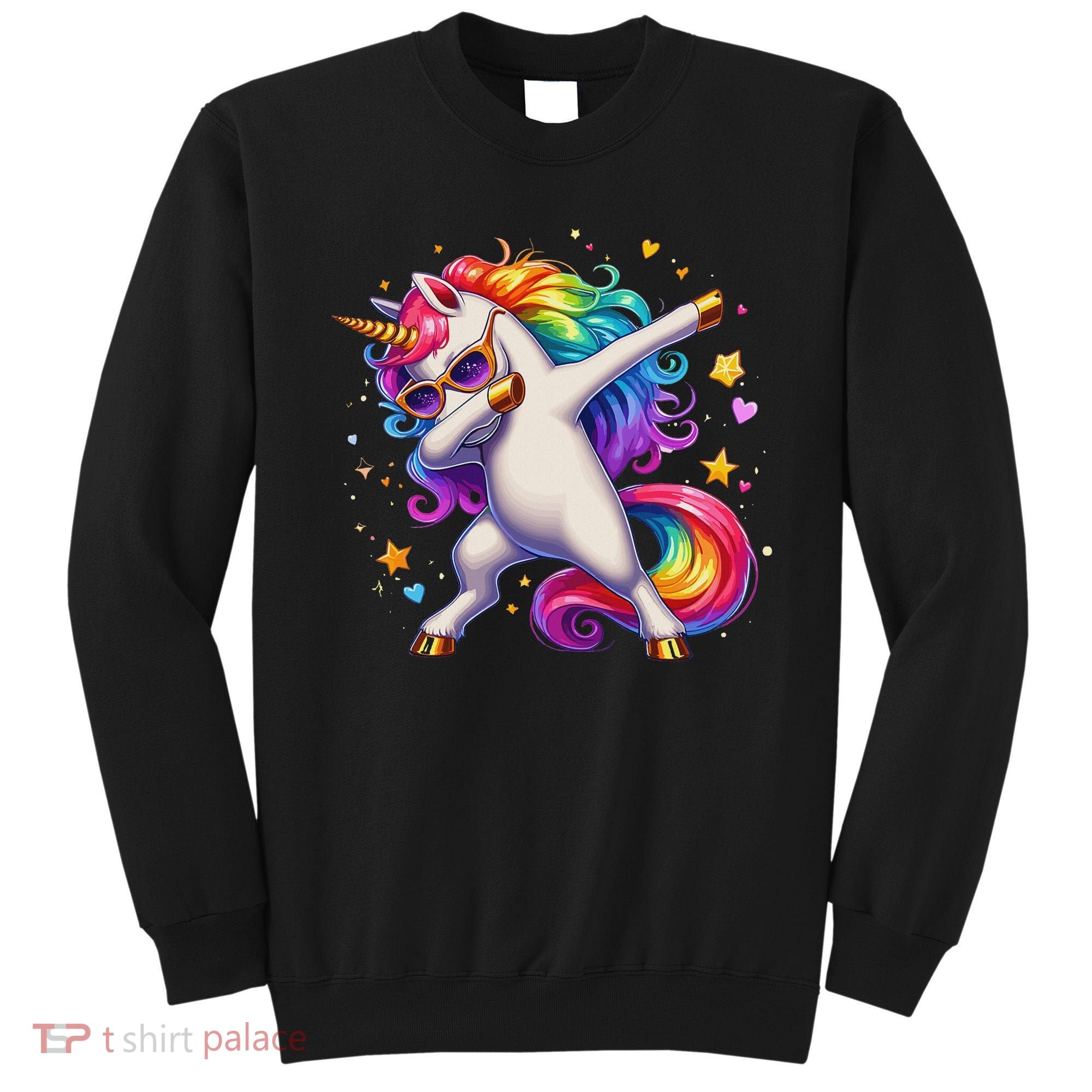 Cute Dab Funny Dabbing Unicorn Sweatshirt