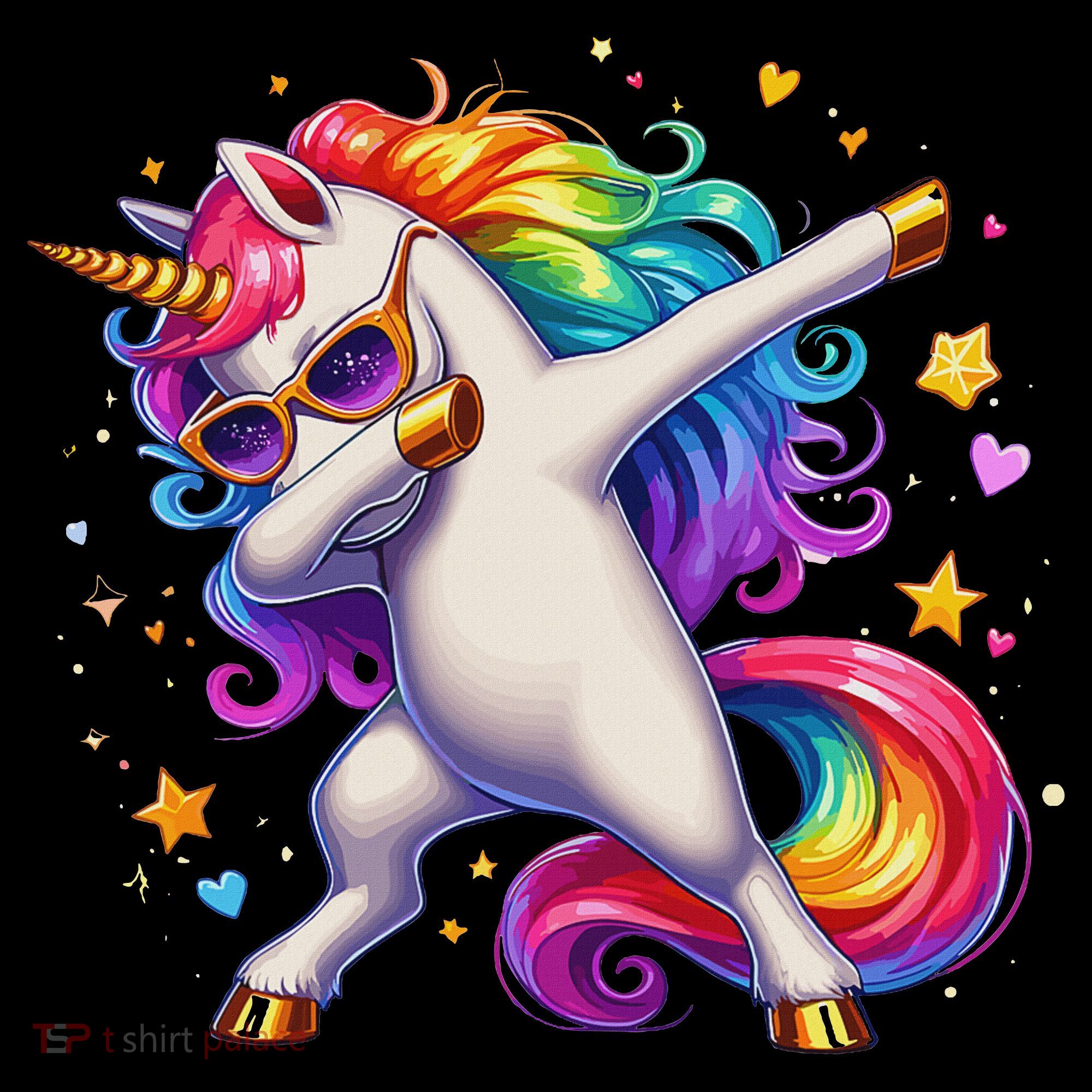 Cute Dab Funny Dabbing Unicorn Sweatshirt